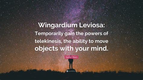the ability to move objects with one's mind figgerits